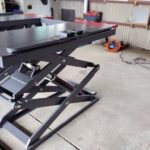 島根県　AMSオリジナル床上型パンタリフト『LP-301XP』納品設置