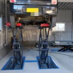 千葉県　AMSオリジナル埋設型パンタリフト『LMS-301XP』納品設置(ドリームガレージ)